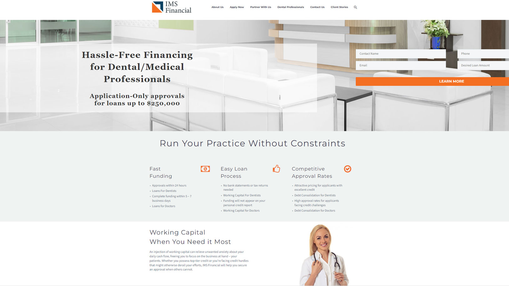 Case Study Ims Financial | Navazon Digital Case Study Ims Financial | Navazon Digital