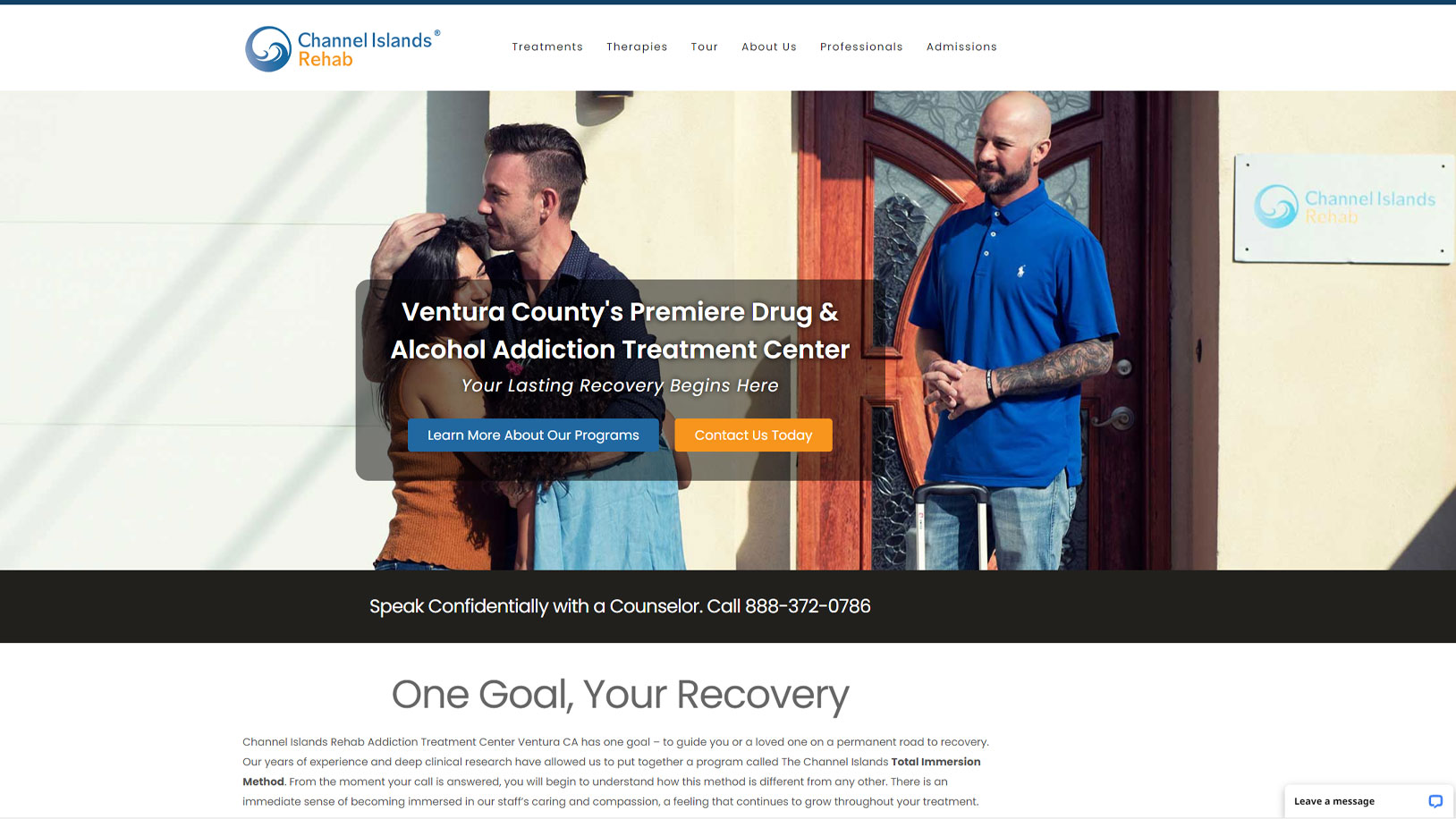 Case Study Channel Islands Rehab | Navazon Digital