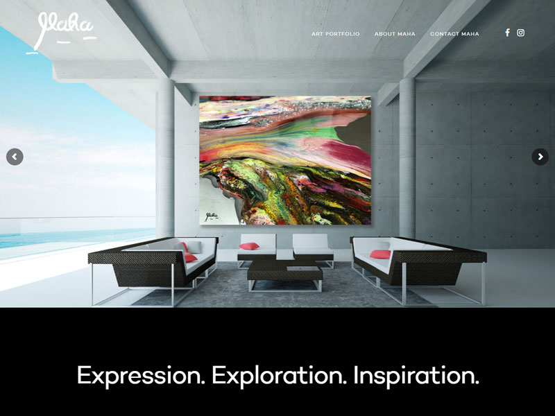 maha-art-portfolio-image | Navazon Digital