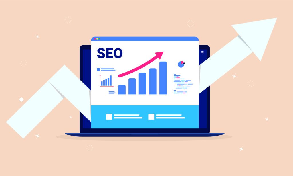 guide to digital marketing Seo Optimisation Laptop Computer With Search Engine Performanc | Navazon Digital