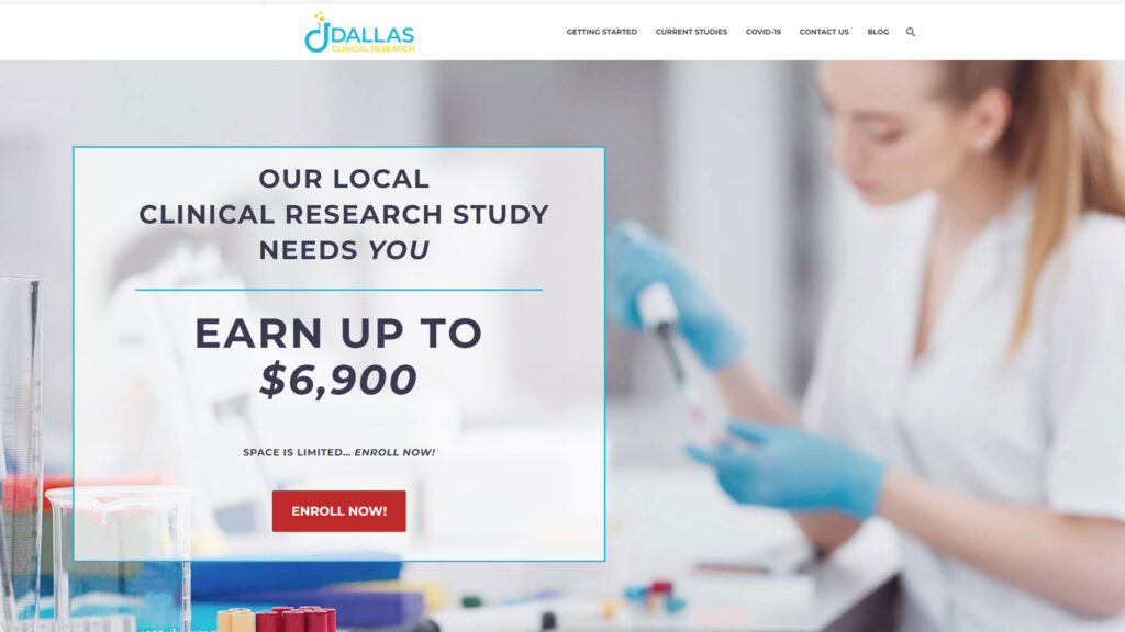 Client Case Study Dallas Clinical Research
