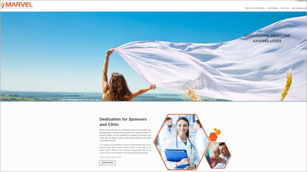 Client Case Study Marvel Clinical Research