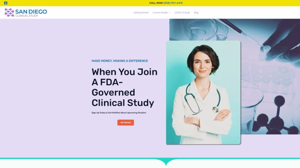 Client Case Study San Diego Clinical Study