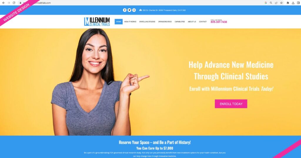 Client Case Study Millennium Clinical Trials