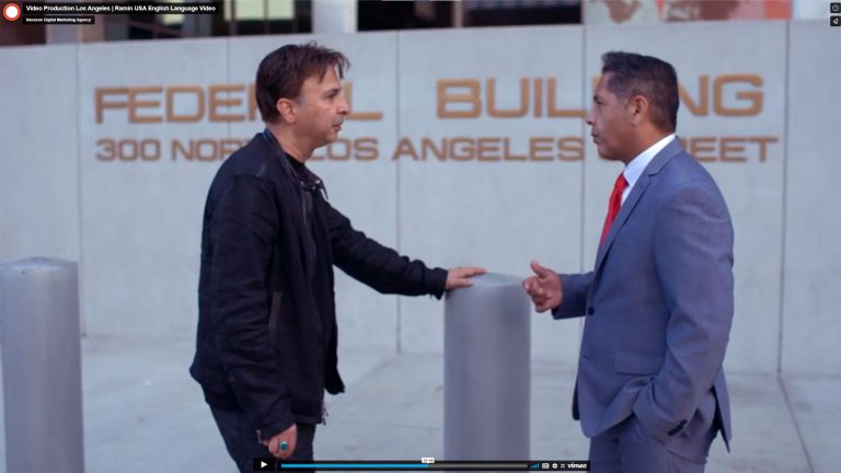 Video Production Los Angeles | Ramin USA English & Spanish Language Videos
