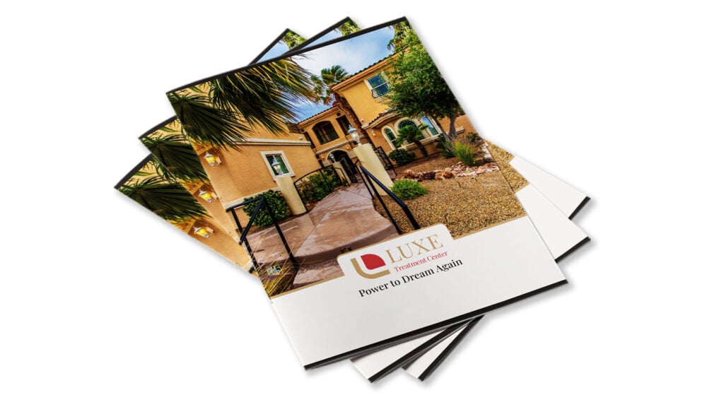Brochure Design Las Vegas | Luxe Treatment Center