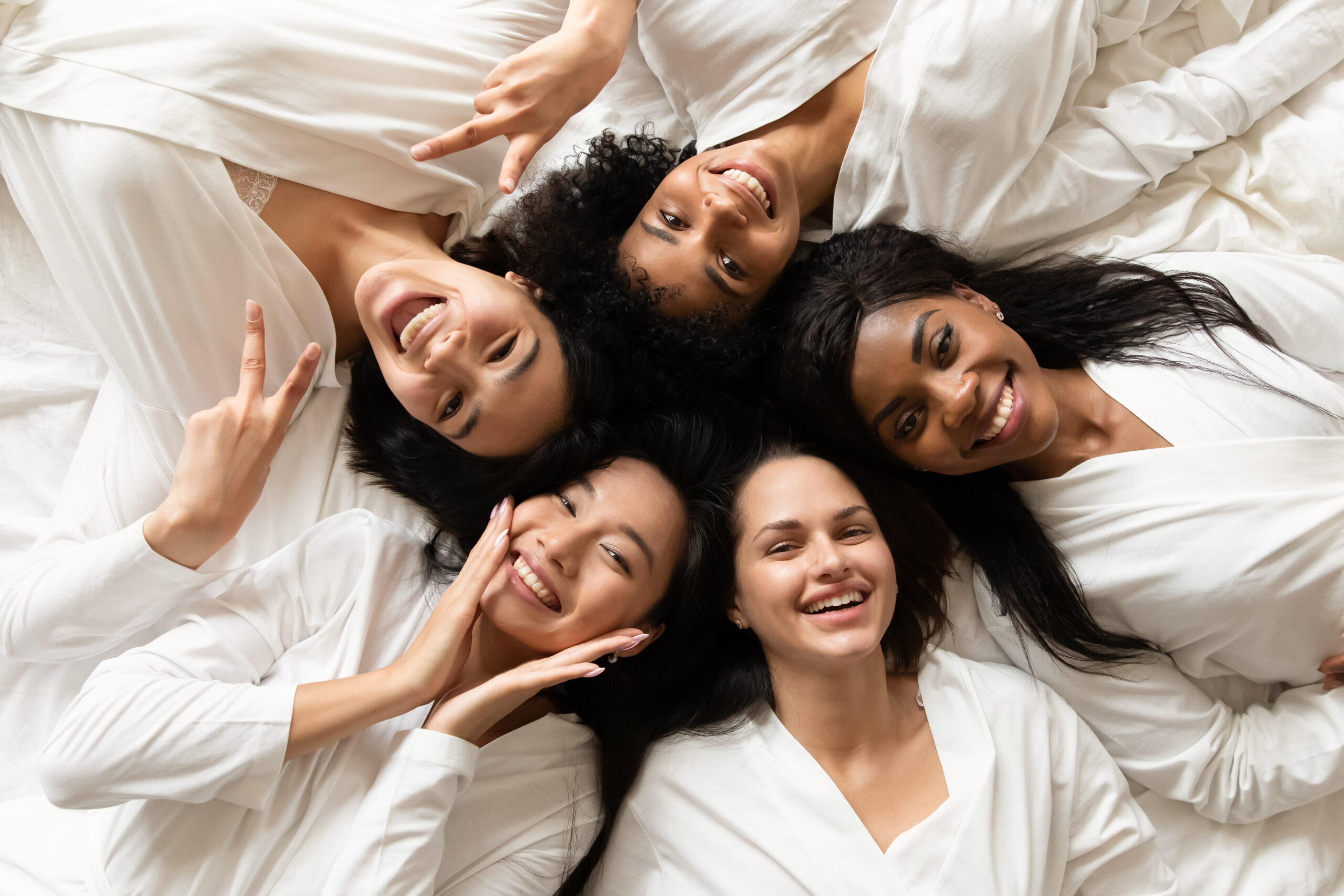 Method Of Beauty Medical Spa - Diverse women lying in bed feels happy after spa procedures | Navazon Digital
