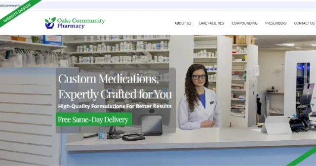 Oaks Community Pharmacy | Navazon Digital