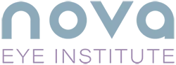 Abstract banner with a light blue upper area and a muted purple lower band, two-tone horizontal design.